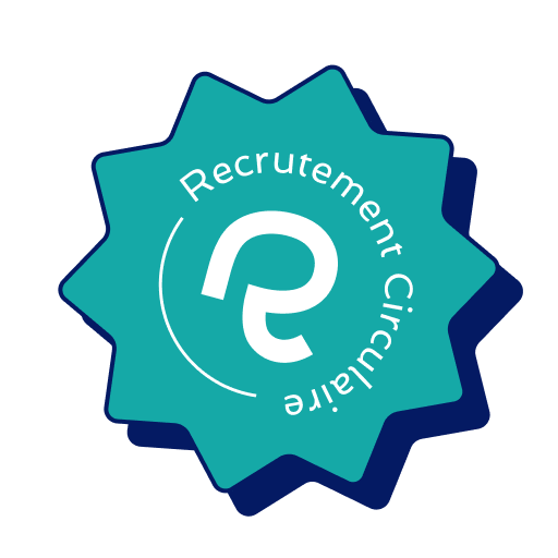 Label recrutement circulaire Huggy